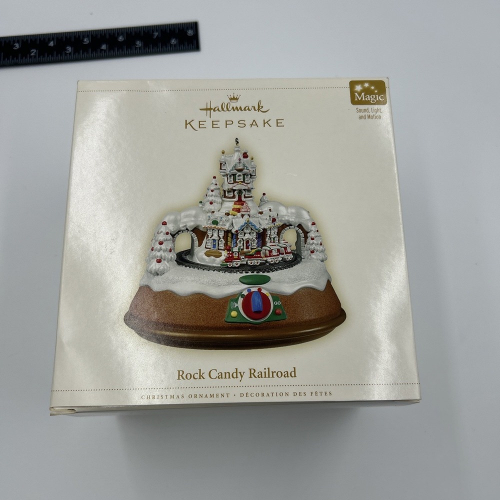Hallmark "Rock Candy Railroad" Magic Ornament 2006